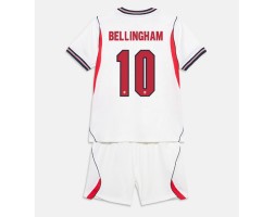 England Jude Bellingham #10 Hemmaställ Barn VM 2026 Kortärmad (+ Korta byxor)